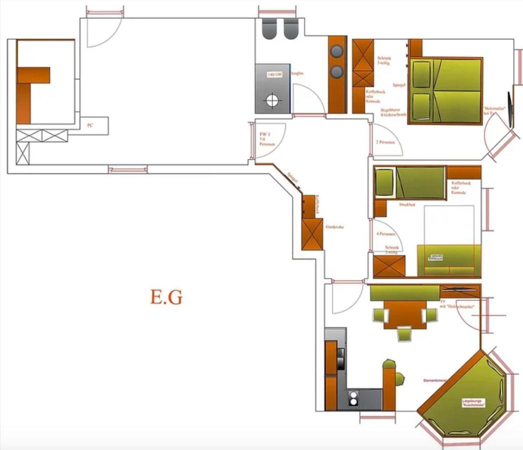 Haughof Apartement Blumenwiese Verano Eksteriør billede